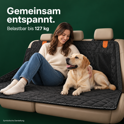 Fellwelt™ Hartboden-Autositzschutz für Hunde