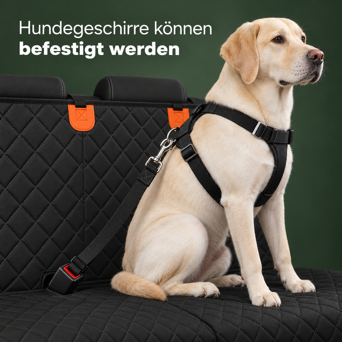 Fellwelt™ Hartboden-Autositzschutz für Hunde