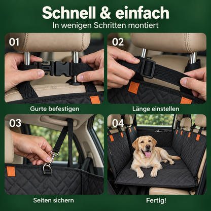 Fellwelt™ Hartboden-Autositzschutz für Hunde
